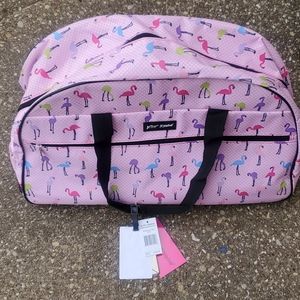 betsey johnson flamingo luggage